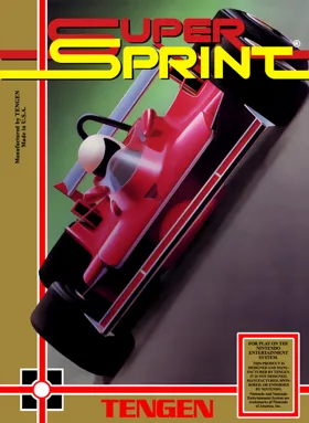 Super Sprint (USA) (Unl) box cover front